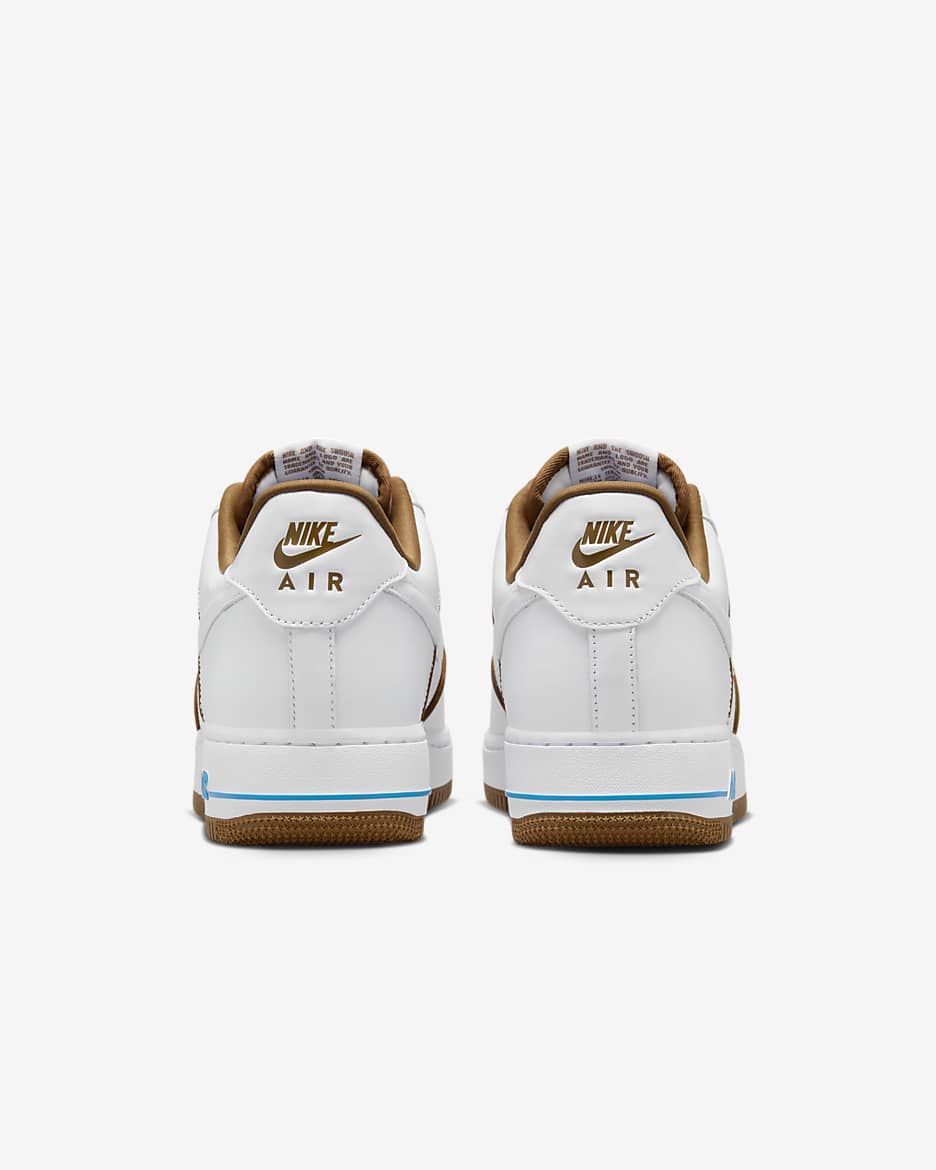 Nike air force 1 '07 premium trainers in tan hotsell